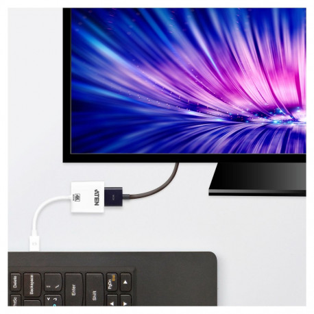 ATEN adapter VC981mini DP-lt 4K HDMI-le