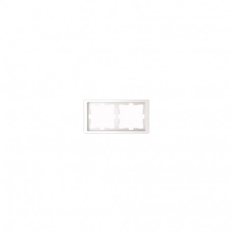 "MERTEN MEG4020-6535 D-Life Rahmen 2f Lotosweiß"