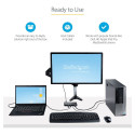 "2 PORT HYBRID USB-C KVM SWITCH"