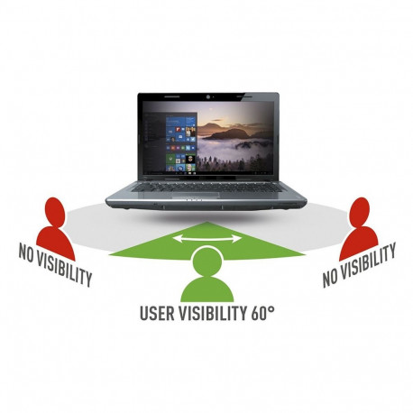 "Mobilis Privacy Filter ScreenProtector 21.5"" (16:9) Dim : 475,5x226x5mm"