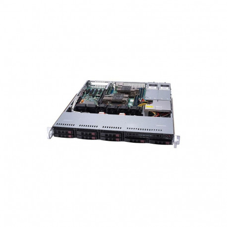 "Barebone Server Supermicro 1U Dual 3647; 8 Hot-swap 2.5""; 600W Redundant Platinum; Super Server 10