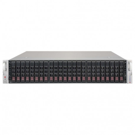 Supermicro 2U 24x2.5" kuumvahetusega HDD 2x600W