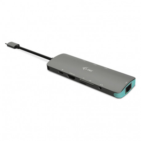 "D i-tec Metal USB-C Nano Docking Station 4K HDMI LAN + Power Delivery"