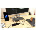 "D I-Tec USB 3.0 / USB-C 5K Universal Dual Docking Station"