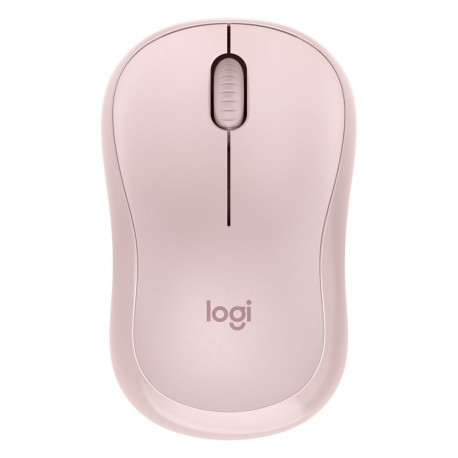 Logitech M240 Silent mõlemakäeline optiline 3 nupuga juhtmevaba Bluetooth hiir, roosa