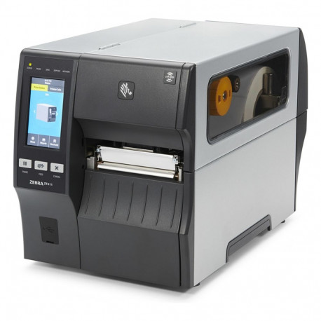 Zebra ZT411 etiketiprinter USB 2.0 RS-232 LAN Bluetooth 4.1 104mm 300dpi 356mm/sek.