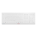 "Cherry Keyboard Stream PROTECT [DE] white grey"