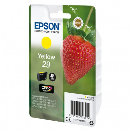 Epson 29 C13T29844012 kollane tint kuni 180 lehekülge