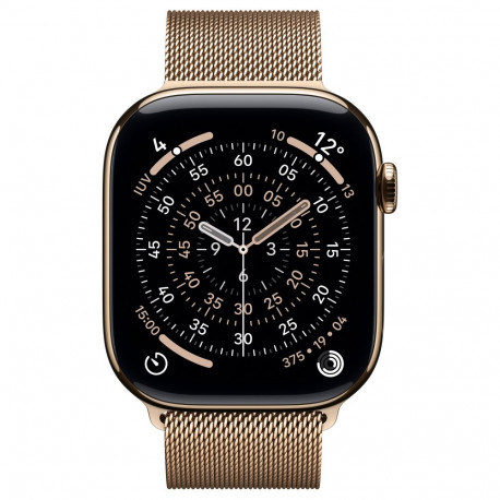 Apple Watch S11 Titan Gold Cellular 46 mm (kuldne Milano rihm) M/L
