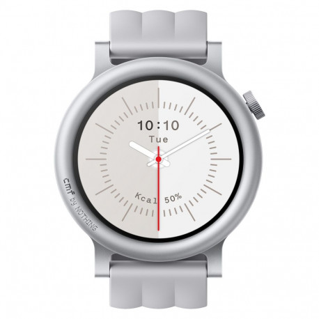 "Nothing CMF Watch 3 Pro Smartwatch light grey"