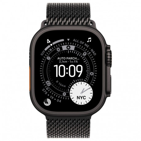 Apple nutikell Ultra 3 49mm titaanist korpuse ja milaaniribaga (titaan) mobiilsideühendusega keskmin