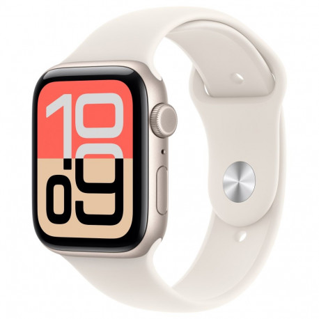 Apple käekell SE 3 alumiiniumist mobiilsidega 44mm sportrihm M/L, polarstern