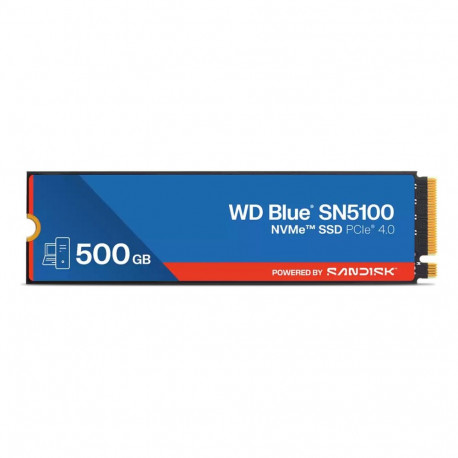 WD Blue sisemine tahkisdraiv SN5100 M.2 NVMe PCIe 4.0 x4 500GB WDS500G5B0E-00CPE0