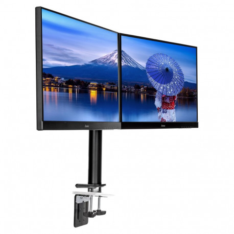 "Z Iiyama DS1002C-B1 Dual-Monitor Klemmhalterung 75x75 / 100x100 VESA"