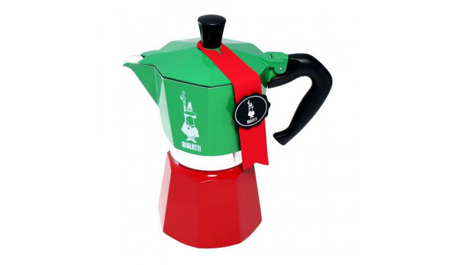 "Bialetti Moka Express Italia Grün- Rot"