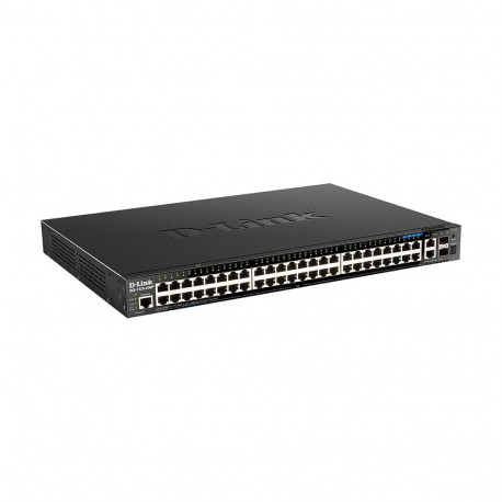 D-Link DGS-1520-52MP/E 52-Port Gbit PoE nutikas hallatav virnastatav kommutaator