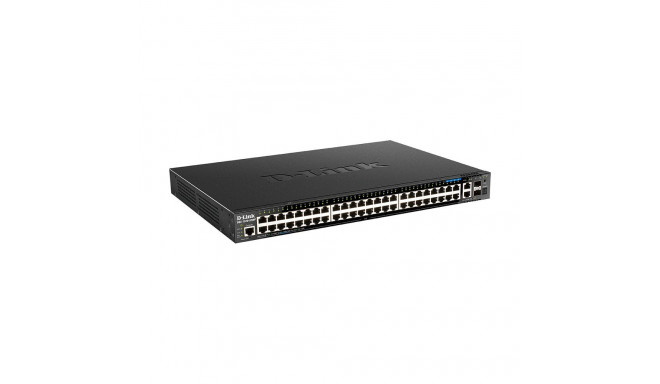 D-Link DGS-1520-52MP/E 52-Port Gbit PoE nutikas hallatav virnastatav kommutaator