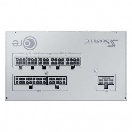 750W Seasonic Core GX-750-V2-WHITE kaablihaldus
