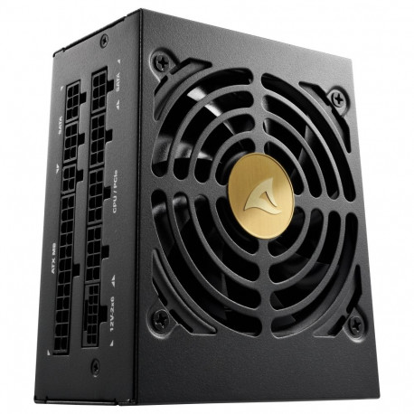 Sharkoon Rebel P20 SFX 1000W must (1x 12-pin High Power liides, 2x PCIe, kaablihaldus)