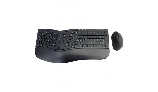 "CONCEPTRONIC Wireless Keyboard+Mouse,ergo,Layout italien. sw"