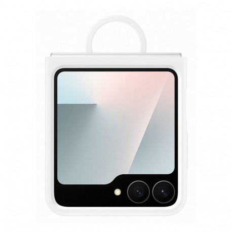Samsung Flip7 FE valge silikoonümbris
