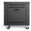 "Universal 19-Zoll Equipment Rack mit Rollen, 8HE"