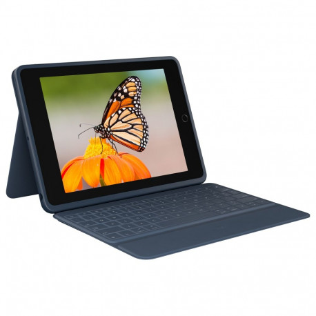 "Logitech Rugged Combo 3 for iPad Gen. 7/8 - CLASSIC BLUE - Education (DE)"