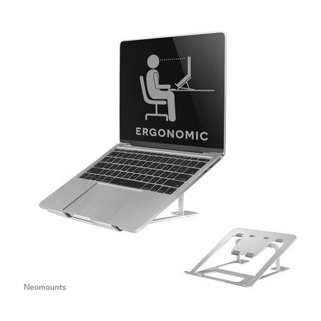 "Laptop-Ständer. faltbar. 5KG NSLS085SILVER Neomounts"