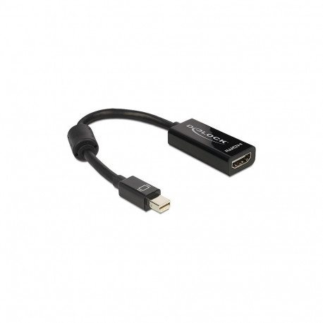 Adapter mini DisplayPort 1.1 pistik > HDMI pesa, passiivne, must