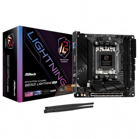 B650I Lightning WiFi AM5 mITX HDMI DDR5 jaemüügipakend - AMD pesa AM5 (Ryzen Zen4)