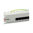 "Equip Patchpanel 25x RJ45 Cat3 19"" UTP 1HE ISDN hellgrau"