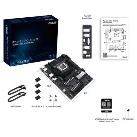"MB ASUS PRO WS Z890-ACE SE (Intel.1851.DDR5.mATX)"