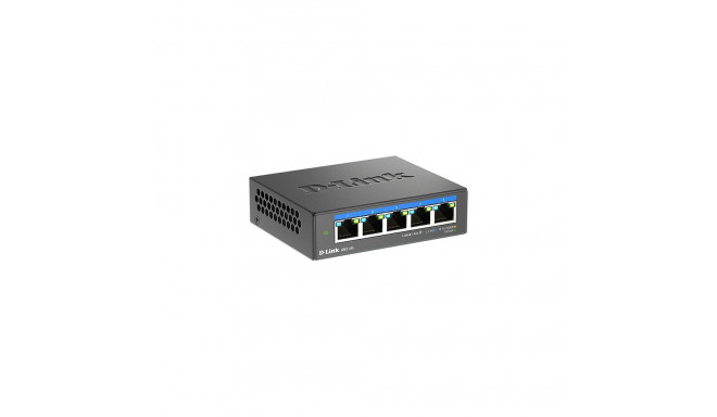D-Link DMS-105 5-pordiline Multi-Gigabit hallatavuseta kommutaator
