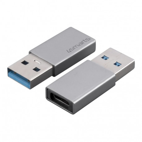 "4smarts Passiver Adapter USB-A 3.0 auf USB-C 2er Set"