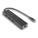"D I-TEC USB-C SLIM HUB + GLAN"
