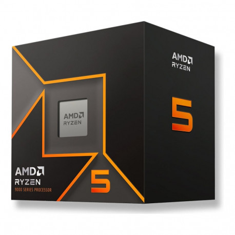 "AMD Ryzen 5 9600 5.2GHz AM5 6C/12T 65W 38MB Processor with Wraith Stealth Cooler Box"