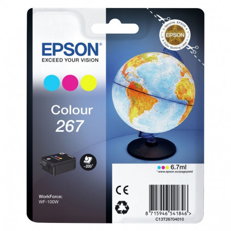"Epson 267 C/M/Y C13T26704010"
