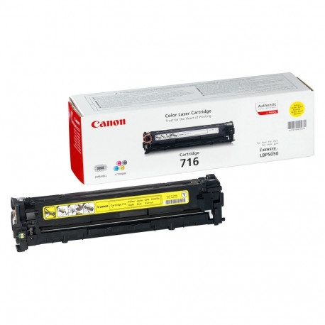 Canon tooner 716 Y 1500 lehekülge, kollane