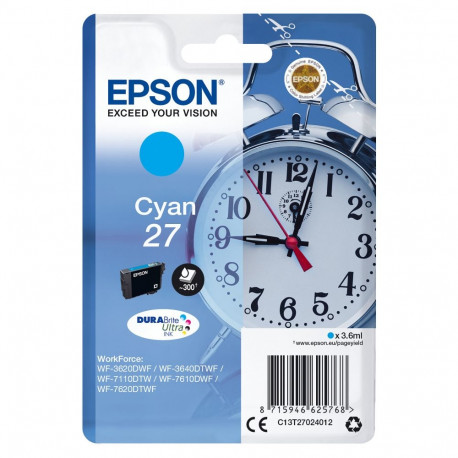 "Epson 27 cyan Blister T2702 NEUE VERPACKUNG"