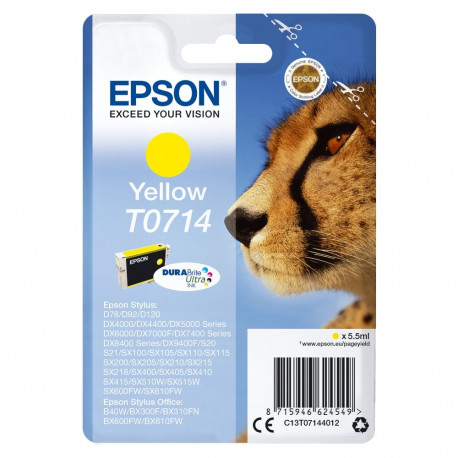"Epson T071440 yellow NEUE VERPACKUNG"