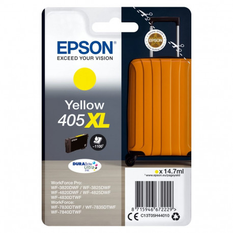 Epson 405XL C13T05H44010 kollane tint kuni 1100 lehekülge