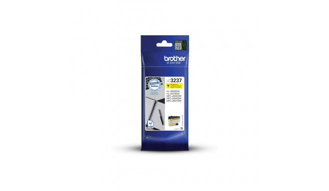 Brother LC-3237Y kollane tint