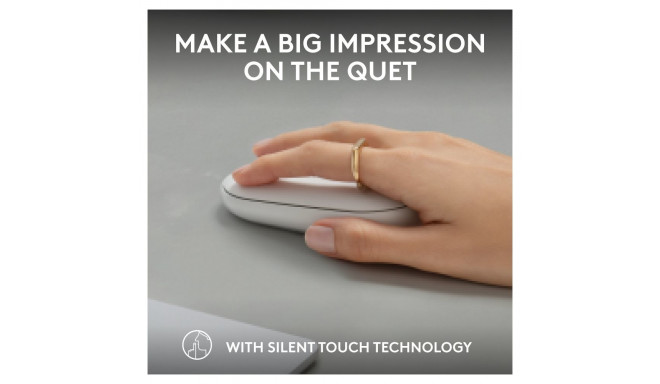 Logitech Pebble M350s juhtmevaba toonivalge