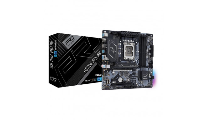 "ASROCK H670M PRO RS (1700) (D)"