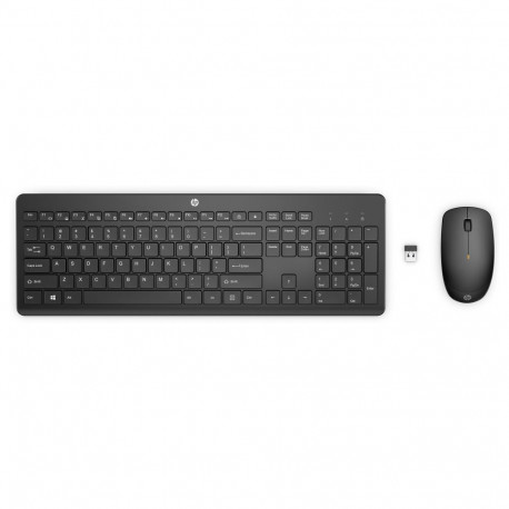 "HP 235 Tastatur und Maus Set Combo Wireless black DE QWERTZ"
