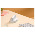 "Logitech Lift Vertical Ergonomic wireless off-white"