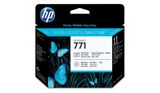 "HP 771 Original Druckkopf schwarz und hell grau Standardkapazitt 1er-Pack"