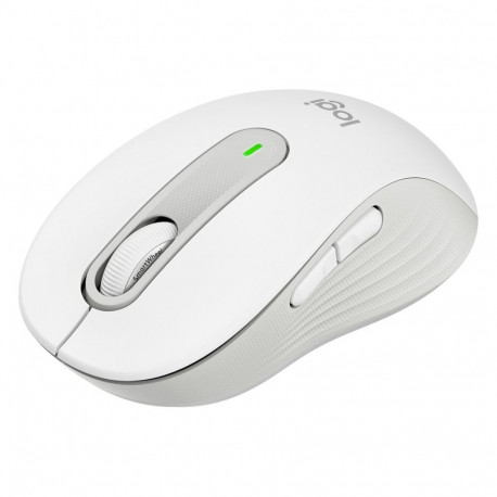 "Logitech Signature M650 wireless Bluetooth 2.4 GHz Bolt USB receiver off-white"