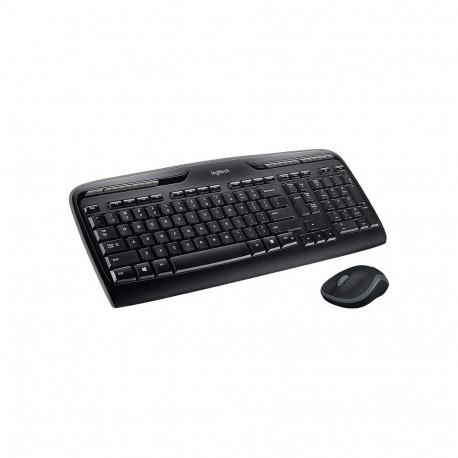 "Logitech MK330 RF Wireless QWERTY UK Black"