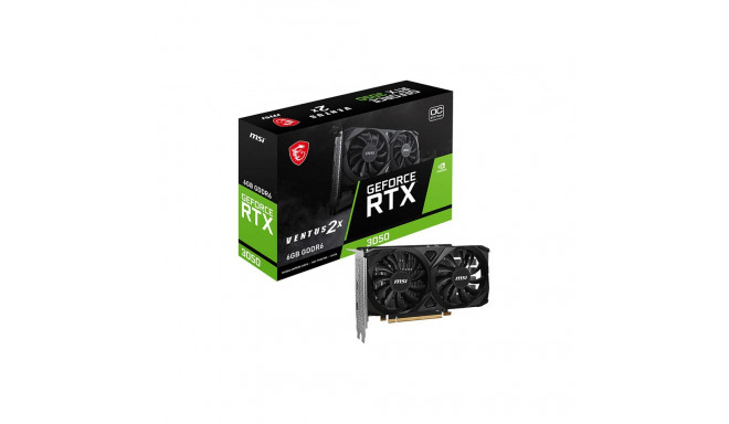 MSI graafikakaart RTX 3050 6GB VENTUS 2E E OC GDDR6